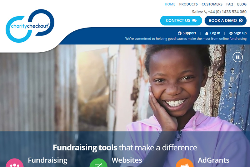 Donation Software For Charity Reference: Charity Checkout Online Donation Software Fundraising Website Tools