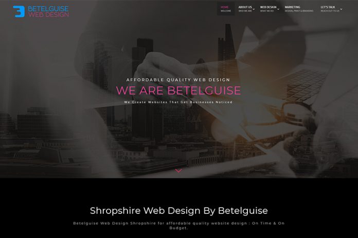 Web Design in Shropshire