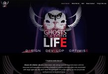 Web Design in Worcestershire Ghost creative web design worcestershire