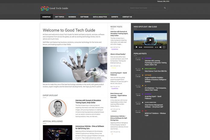 Good Tech Guide Technology Website Good Tech Guide technology website