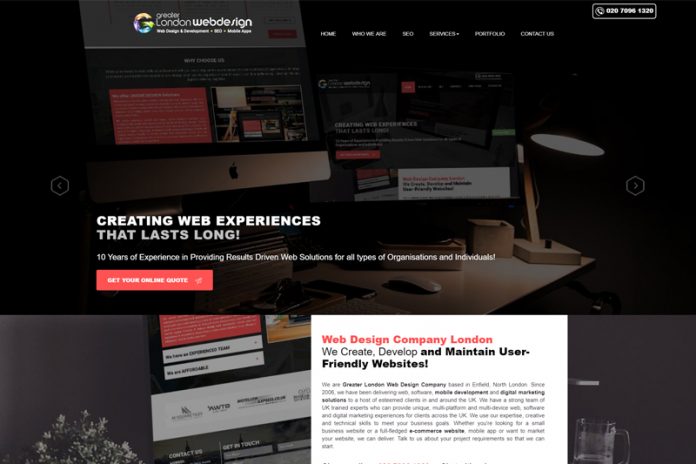 Web Design in Greater London